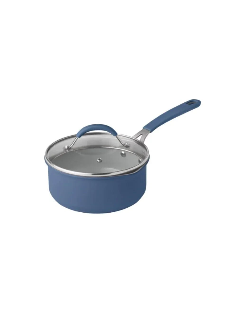 The Pioneer Woman Home Blue Sutton 17-Piece Non-Stick Aluminum Cookware Set